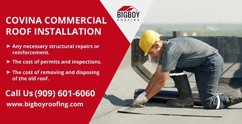 Covina Commercial Roof Installation