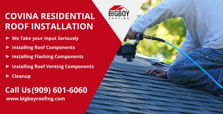 Covina Residential Roof Installation